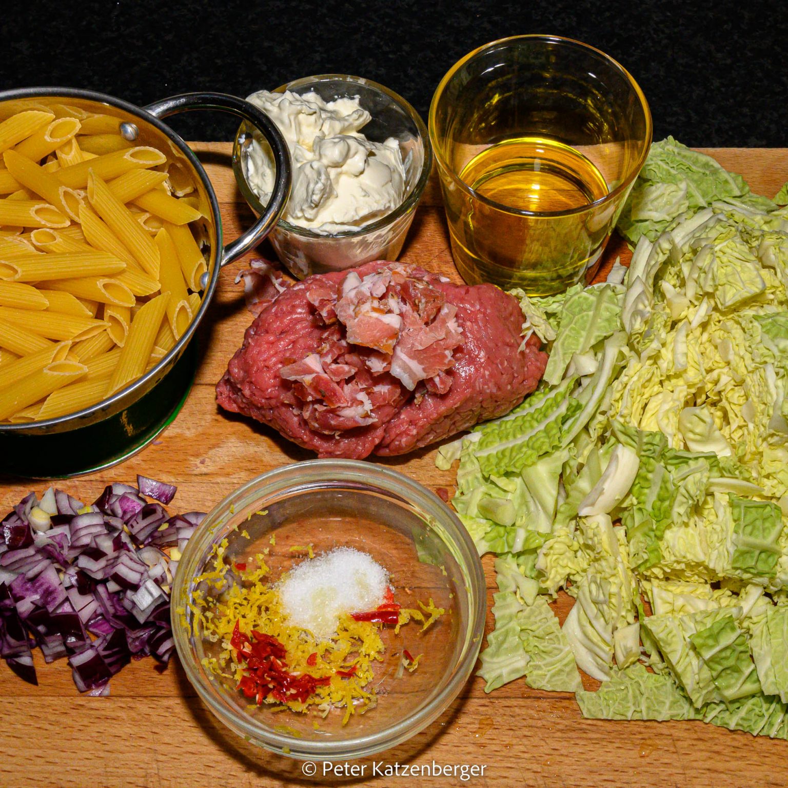 Wirsing-Hackfleisch-Pfanne - Bistro Global