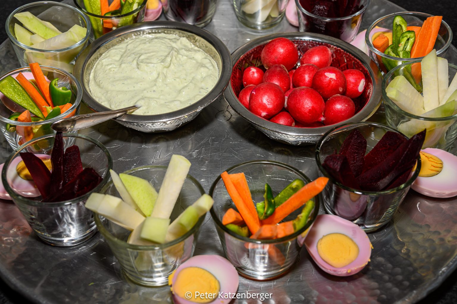 Gemüsesticks mit Dip - Bistro Global